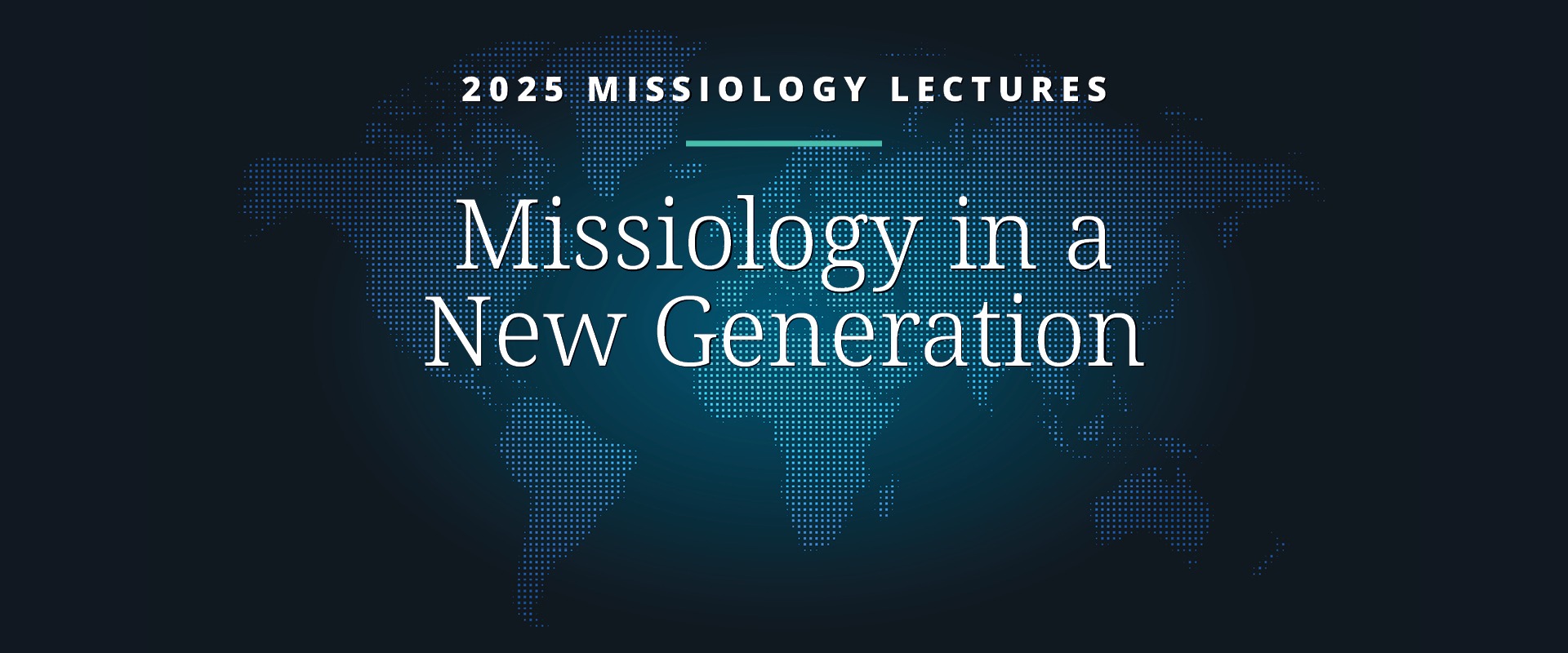 Missiology Lecture Banner